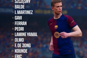 记者谈巴萨首发：需要观察一下费兰&amp;奥尔莫谁担任9号 莱万将轮休